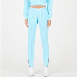 Turquoise cotton citizen sweatpants joggers